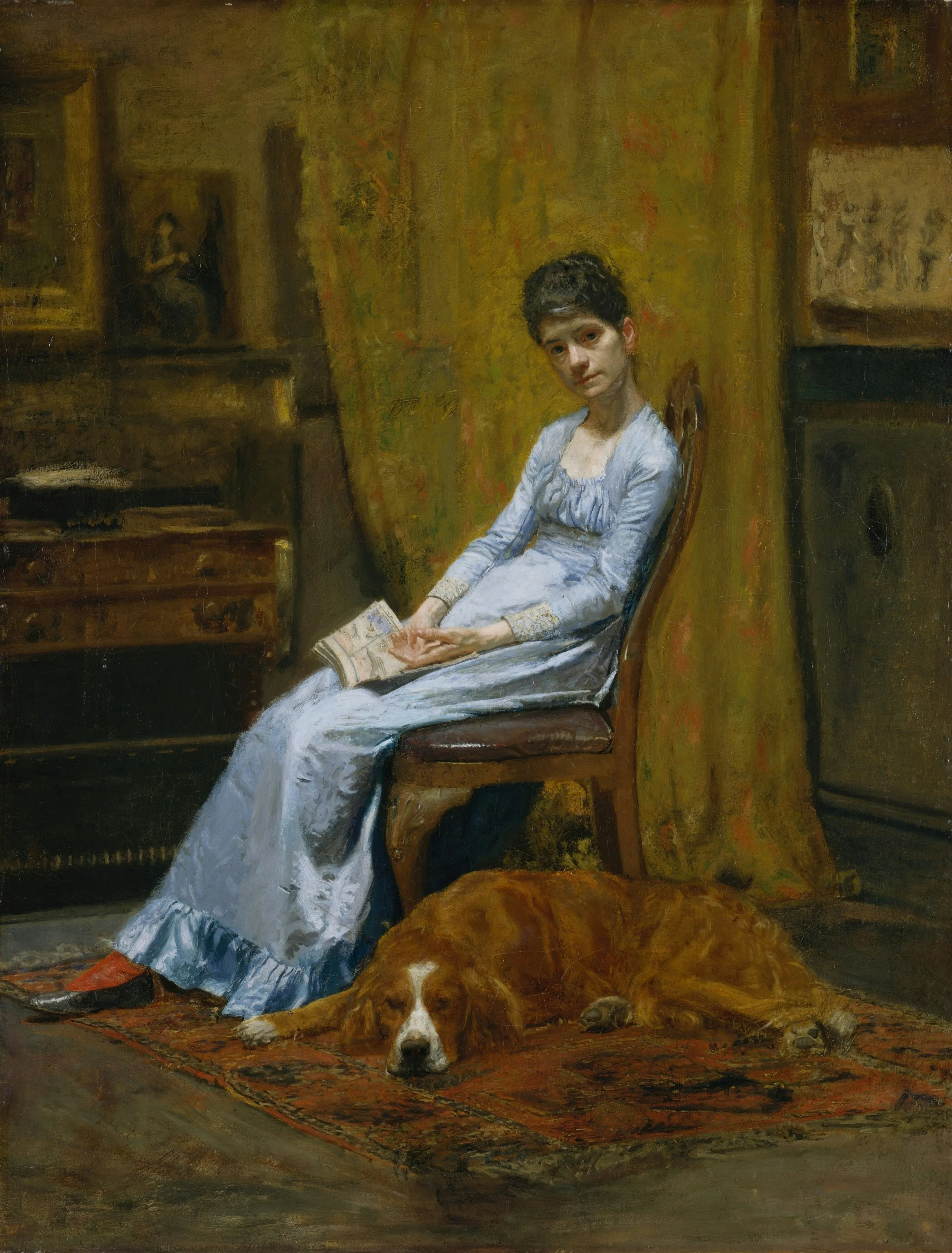 Lalie Lours (Best Teen Book Review Site) victorian painting of a woman reading a book